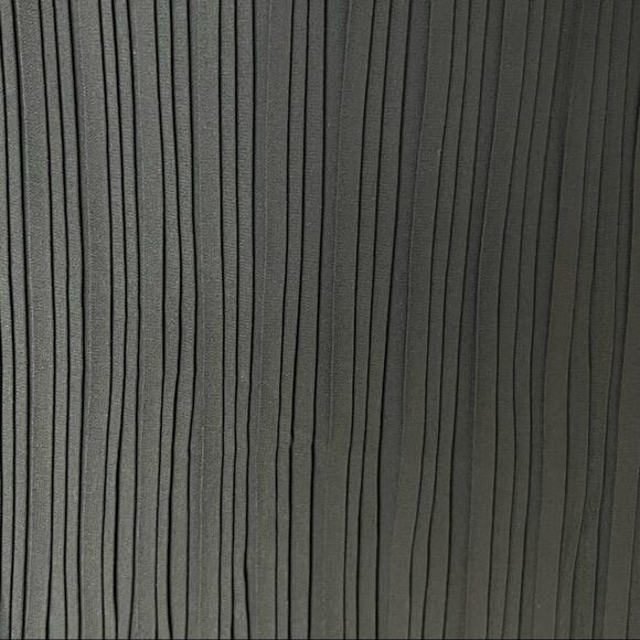 Lovestitch cami M black eyelash lace trim spaghetti strap pleated Y2K whimsygoth - Picture 7 of 10